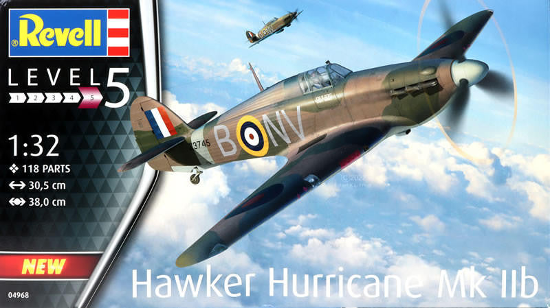 Revell of Germany 1/32 Hawker Hurricane Mk.IIb 4968